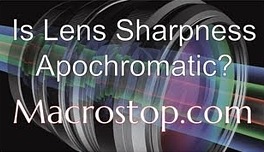 Is Lens Sharpness Appochromatic?
