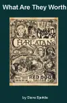 Ornate vintage book cover with 'Charlatan' poster
