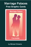 Marriage Palaces book cover with silhouette couple.