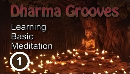 Dharma Grooves: Learning Basic Meditation cover.