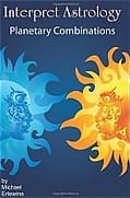 Astrology book cover with sun and moon.
