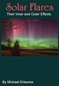 Book cover: Solar Flares and Aurora Borealis.