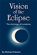 Book cover: Vision of the Eclipse, crescent moon.
