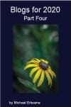 Blue book cover featuring yellow coneflower photo