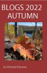 Autumn leaves on book cover