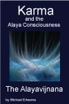 Book cover: Karma and the Alaya Consciousness