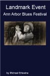 Vintage photo of blues musician playing harmonica