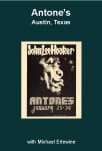 Antone's Austin, Texas concert poster