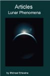 Book cover with crescent planet and bright halo.