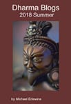 Book cover featuring close-up bronze Buddha statue