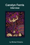 Teal book cover with abstract purple illustration