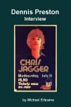 Book cover showing vintage poster of man