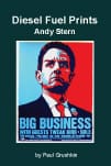 Stylized red-blue portrait on book cover