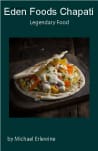 Chapatis stuffed with vegetables on plate