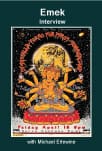 Colorful psychedelic multi-armed Buddha poster