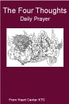 Book cover titled The Four Thoughts Daily Prayer