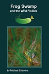 Children's book cover: frog and pickle illustration