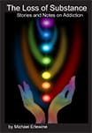 Book cover: hands with glowing colored lights
