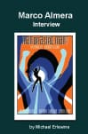 Book cover with silhouetted figure and abstract shapes