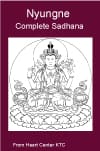 Seated Buddhist deity with lotus and halo