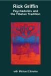 Red-blue psychedelic book cover with tree