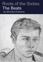 Book cover with pencil portrait of man