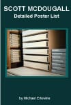 Teal book cover with stacked poster drawers