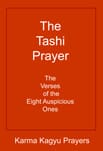 Orange Tashi Prayer book cover, printed