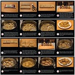 Step-by-step cooking photo collage with dough