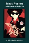 Red black graphic poster reading Blue Velvet