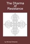 Book cover with ornamental mandala cross