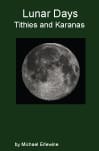 Book cover with full moon on green background