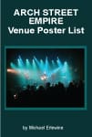 Book cover showing concert crowd and stage lights