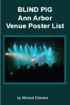 Blind Pig Ann Arbor poster with concert photo