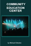 Book cover showing Community Education Center concert