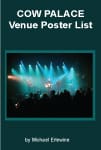 Cow Palace poster cover, concert stage with crowd