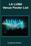 Concert stage with audience silhouette and teal lights