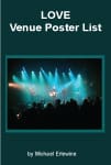 LOVE venue poster list book cover