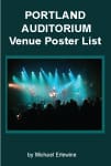 Portland Auditorium venue poster list cover