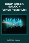 Book cover: concert stage, blue lights, silhouetted audience